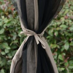 Outsunny 10' X 10' Patio Gazebo Outdoor Canopy Shelter With 2-Tier Roof And Netting, Steel Frame For Garden, Lawn, Backyard And Deck -Outsunny GUEST 007c4b75 5f1f 401e 80c9 68499176be01