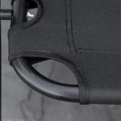 Outsunny Portable Folding Double Camping Chair Cup Holder, Loveseat For 2 Person, Outdoor Chair With Wood Armrest Beach Travel -Outsunny GUEST 087c656c 3c44 4685 b503 3692cc730248