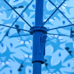 Outsunny Kids Folding Picnic Table And Chair Set Shark Pattern Outdoor Garden Patio Backyard With Removable & Height Adjustable Sun Umbrella -Outsunny GUEST 09c4c7f1 c2bd 4cee ab14 5bb8b29bfa0a