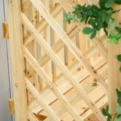 Outsunny Wooden Trellis Arbor Arch For Climbing Plants With Garden Bench, Grow Grapes & Vines, Patio Decor & 2-Person Seating, Natural 8 Outsunny Wooden Trellis Arbor Arch For Climbing Plants With Garden Bench, Grow Grapes & Vines, Patio Decor & 2-Person Seating, Natural -Outsunny GUEST 09c9f394 ce5e 4d17 b0e2 6d1fc652136b