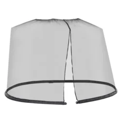 Outsunny 7.5' Outdoor Patio Mesh Screen For Umbrellas Screen Net With Canopy House With Woven Net, Black -Outsunny GUEST 0f5866f8 89b2 47eb af51 2a74082f2376