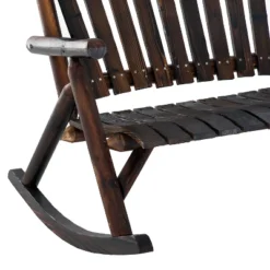 Outsunny Wooden Rocking Chair, Indoor Outdoor Porch Rocker With Slatted Design, High Back For Backyard, Garden 10 Outsunny Wooden Rocking Chair, Indoor Outdoor Porch Rocker With Slatted Design, High Back For Backyard, Garden -Outsunny GUEST 148e5ce3 11f3 4858 87e3 fb419378a1e8