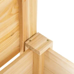 Outsunny Raised Garden Bed Set Of 3, Elevated Wood Planter Box With Legs And Bed Liner For Grow Vegetables, Herbs, And Flowers, Natural -Outsunny GUEST 15221856 e5d2 4bc8 b29c 8dc2c889bf06