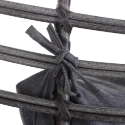 Outsunny Patio Wicker Lounge Chair With Soft Cushion, Outdoor/Indoor PE Rattan Egg Teardrop Cuddle Chair With Height Adjustable Knob For Backyard Garden Lawn Living Room 14 Outsunny Patio Wicker Lounge Chair With Soft Cushion, Outdoor/Indoor PE Rattan Egg Teardrop Cuddle Chair With Height Adjustable Knob For Backyard Garden Lawn Living Room -Outsunny GUEST 1d4cffe5 144b 4004 8e37 1933a1f6e591