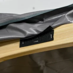 Outsunny Wooden Porch Swing, 2-Seater Outdoor Wood Loveseat Bench With Hanging Chains, Adjustable Canopy, A-Frame Base For Patio, Yard, Garden, Gray -Outsunny GUEST 1d8d1d38 d9d1 45c7 b00e d2c37326c061