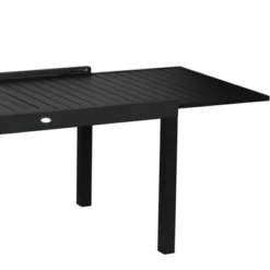 Outsunny 9-Piece Patio Dining Set For 8, Expandable Outdoor Table, Folding And Reclining Padded High Back Chairs, Aluminum Frames, Mesh Seats, Black -Outsunny GUEST 32b41907 9034 4569 b873 5b180c543f89