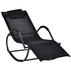 Outsunny Rocking Chair, Zero Gravity Patio Chaise Sun Lounger, Outdoor Rocker, Glider Lounge Chair, UV Water Resistant With Pillow, For Lawn, Garden Or Pool 18 Outsunny Rocking Chair, Zero Gravity Patio Chaise Sun Lounger, Outdoor Rocker, Glider Lounge Chair, UV Water Resistant With Pillow, For Lawn, Garden Or Pool -Outsunny GUEST 36baf0f1 d3ac 4c2c 9256 0994750aaa4b