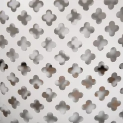 Outsunny Steel Patio End Table, Round Side Table With Hollow Drum Design, Accent Table For Outdoor And Indoor Use -Outsunny GUEST 38dd8a46 f2ad 405b 9ff0 280998f14db2