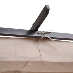 Outsunny 10' X 10' Retractable Patio Gazebo Pergola With UV Resistant Outdoor Canopy & Strong Steel Frame -Outsunny GUEST 3a3daa3e 2ce5 4c43 be0a cceefdcbdcad