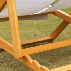 Outsunny 2-Person Double Patio Chaise Lounge Chair, Reclining Lounger, Folding Beach Chair With Adjustable Backrest For Deck, Beach And Poolside -Outsunny GUEST 42255dbe d035 481c b692 a6870abc5518