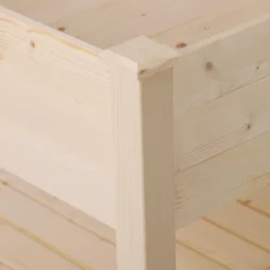 Outsunny 36'' X 36'' Raised Garden Bed With Storage Shelf, 2 Tiers Elevated Wooden Planter Box Stand For Vegetable Flower Herb, Patio And Balcony -Outsunny GUEST 43f282b0 e323 4552 ab52 2414fb888f92