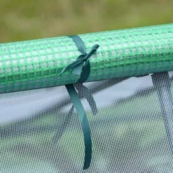 Outsunny 71" X 55" X 32" Mini Tunnel Greenhouse, Garden Planting Shed, Outdoor Flower Planter Warm House With Zipper Windows And Door, Green -Outsunny GUEST 44831dde f179 4e80 9ab3 73d797532aa3