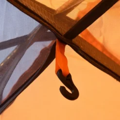 Outsunny 3-4 Person Camping Tent, Lightweight Outdoor Tent Waterproof Windproof W/ Carrying Bag, 3 Doors, Easy Setup For Backpacking Hiking, Orange -Outsunny GUEST 46beed19 7d6d 4fe4 8174 231352db8ddd