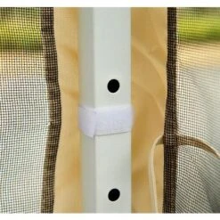 Outsunny 10' X 10' Pop Up Canopy Tent With Breathable Mesh Sidewalls, Easy Height Adjustable, Easy Transport Carrying Bag For Backyard Garden Patio -Outsunny GUEST 475915a6 7f94 4bd6 b3e4 18115efb014b