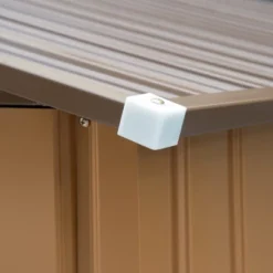 Outsunny Metal Storage Shed Garden Tool House With Double Sliding Doors, 4 Air Vents For Backyard, Patio -Outsunny GUEST 498e18cc ccc9 4596 859c 83a1b0d2c638