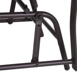 Outsunny Outdoor Glider Chairs With Coffee Table, Patio 2-Seat Rocking Chair Swing Loveseat With Breathable Sling For Backyard, Garden And Porch -Outsunny GUEST 4f1960e9 df24 4e2f bac2 e869552b2b8f