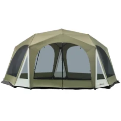 Outsunny Screen House Room 18 X 17 Ft Outdoor Camping Tent, 20 Person Canopy Tent With 8 Mesh Windows 2 Doors Portable Carry Bag For Fishing Hiking 13 Outsunny Screen House Room 18 X 17 Ft Outdoor Camping Tent, 20 Person Canopy Tent With 8 Mesh Windows 2 Doors Portable Carry Bag For Fishing Hiking -Outsunny GUEST 59576c50 6e5b 4444 8e06 a4df5760f99d
