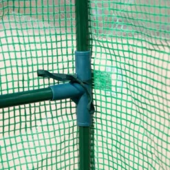 Outsunny 84.25" X 56.25" X 76.75" Walk-in Greenhouse, 3-Tier Shelves, Steel Frame Hot House, Roll-Up Zipper Door For Flowers, Vegetables, Green -Outsunny GUEST 5ce02021 346d 4b9b 880e 7c98d5bc0e0d