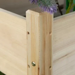 Outsunny 34"x34"x28" Raised Garden Bed 2-Tier Wooden Planter Box For Backyard, Patio To Grow Vegetables, Herbs, And Flowers -Outsunny GUEST 5d2104fa a256 4611 92f7 4c103058f207