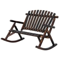 Outsunny Wooden Rocking Chair, Indoor Outdoor Porch Rocker With Slatted Design, High Back For Backyard, Garden 9 Outsunny Wooden Rocking Chair, Indoor Outdoor Porch Rocker With Slatted Design, High Back For Backyard, Garden -Outsunny GUEST 617cc3ff 4bd8 4b0c b5e1 7a8fd6ba4cf8