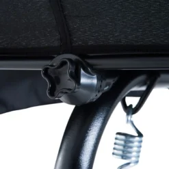 Outsunny 3-Person Porch Swing With Stand, Outdoor Swing For Patio Porch With Adjustable Tilt Canopy & Comfortable Swing Bench-Style Seat, Steel Frame -Outsunny GUEST 630f81a7 5dc0 4223 b795 fe049bc8dcfa