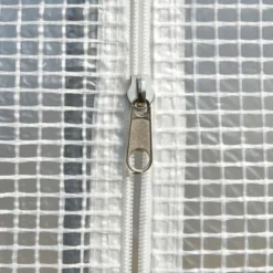 Outsunny 10' X 7' X 7' Walk-in Tunnel Greenhouse, Outdoor Plant Nursery With Quality PE Cover, Zipper Doors And Mesh Windows, White -Outsunny GUEST 6b93ce74 8f53 4e4b 9515 bfc6be6a14fa