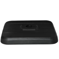 Outsunny 4 Pieces Square Patio Umbrella Base Stand, Outdoor Cantilever Offset Umbrella Weights, 198lb Capacity Water Or 286lb Capacity Sand, Black -Outsunny GUEST 6ef45397 2362 48af a142 861f0ab2474c