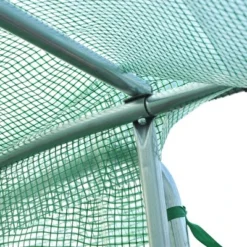 Outsunny 20' X 10' X 7' Walk-In Tunnel Greenhouse, Extra-Large Garden Hot House Kit With 2 Hinged Doors, Reinforced Steel Frame, PE Cover, Green -Outsunny GUEST 7333762c 9ced 4c51 a516 54250d43042c