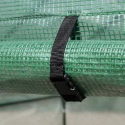 Outsunny 84.25" X 56.25" X 76.75" Walk-in Greenhouse, 3-Tier Shelves, Steel Frame Hot House, Roll-Up Zipper Door For Flowers, Vegetables, Green -Outsunny GUEST 7603b107 97b7 498b a008 69ad5a9e9391