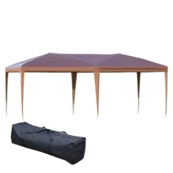 Outsunny 10' X 20' Pop Up Canopy With Sturdy Frame, UV Fighting Roof, Carry Bag For Patio, Backyard, Beach, Garden 22 Outsunny 10' X 20' Pop Up Canopy With Sturdy Frame, UV Fighting Roof, Carry Bag For Patio, Backyard, Beach, Garden -Outsunny GUEST 76938c93 7e48 4c20 822e 27a3f64d96ad