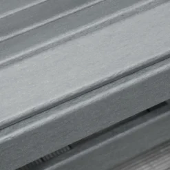 Outsunny Outdoor Rocking Chair, HDPE Adirondack Style Rocker Chair For Porch, Garden, Patio, Light Gray -Outsunny GUEST 7cf036c3 a701 4608 b3ea 7b8400127227