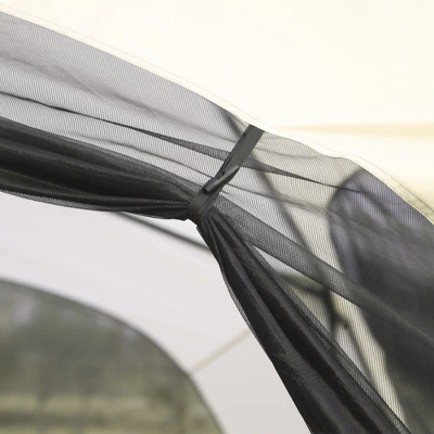 Outsunny Screen House Room 18 X 17 Ft Outdoor Camping Tent, 20 Person Canopy Tent With 8 Mesh Windows 2 Doors Portable Carry Bag For Fishing Hiking 4 Outsunny Screen House Room 18 X 17 Ft Outdoor Camping Tent, 20 Person Canopy Tent With 8 Mesh Windows 2 Doors Portable Carry Bag For Fishing Hiking - Image 4