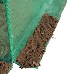 Outsunny Walk-in Tunnel Greenhouse With High-Quality Transparent PE Cover, Zipper Doors, & Windows Green -Outsunny GUEST 800bb239 8458 4c4f b3bd 89e6fa33c384