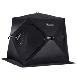 Outsunny 2 Person Insulated Ice Fishing Shelter Pop-Up Portable Ice Fishing Tent With Carry Bag And Anchors For -22℉ -Outsunny GUEST 81491dc0 aeb7 4dc6 bb40 112264087518