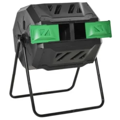Outsunny Tumbling Compost Bin Outdoor 360° Dual Chamber Rotating Composter 43 Gallon -Outsunny GUEST 81b0d61f df10 4a47 a853 01fd3446326a