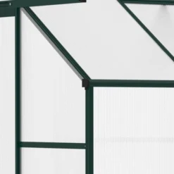Outsunny Walk-In Garden Greenhouse Aluminum Polycarbonate With Roof Vent For Plants Herbs Vegetables -Outsunny GUEST 88a1c3d1 883c 46d6 9988 a5d6932d9a92