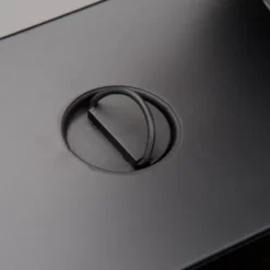 Outsunny 43in Outdoor Propane Gas Fire Pit Table, 50,000 BTU Auto-Ignition Wicker Gas Firepit With Glass Wind Guard, Blue Glass Rock, Brown -Outsunny GUEST 8f7e0891 9cfa 402a beec 0d90dbf8e937