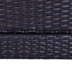 Outsunny Rattan Wicker Bar Set For 3 PCS With Ice Buckets, Patio Furniture With 1 Bar Table And 2 Bar Stools For Poolside, Backyard, Porches -Outsunny GUEST 933d3253 a714 41ba a38e 909f980b45be