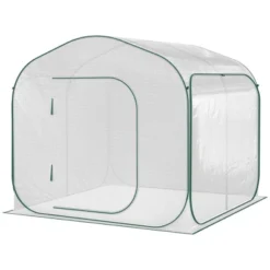 Outsunny 7' X 7' X 6' Portable Walk-in Greenhouse, Pop-up Setup, Outdoor Garden Canopy Hot House, Zipper Door -Outsunny GUEST 93c96221 fb7d 4f4f ac03 671eb08d6082