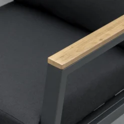 Outsunny 4 Piece Patio Furniture Set Aluminium Conversation Set Outdoor Garden Sofa Set W/ Loveseat, Center Coffee Table & Cushions, Gray -Outsunny GUEST 9457725f e034 453e 8c97 5dc8e0e0f2d0