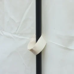 Outsunny 11.5' Steel Outdoor Patio Gazebo Canopy With Double Roof Romantic Round Design & Included Side Curtains -Outsunny GUEST 9bd50060 a27c 4184 bdd4 35945f9ade8a