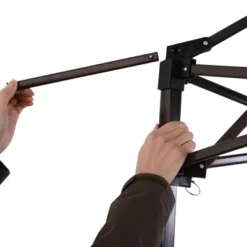 Outsunny 11' X 11' Pop Up Gazebo Outdoor Canopy Shelter With 2-Tier Soft Top, And Removable Zipper Netting, Event Tent With Large Shade, And Storage Bag For Patio, Backyard, Garden -Outsunny GUEST a1f9c20f dfdc 4ffc 9752 d521eb86b820