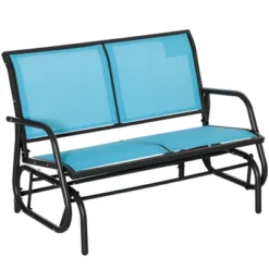 Outsunny 2-Person Outdoor Glider Bench Patio Double Swing Rocking Chair Loveseat W/Power Coated Steel Frame For Backyard Garden Porch 19 Outsunny 2-Person Outdoor Glider Bench Patio Double Swing Rocking Chair Loveseat W/Power Coated Steel Frame For Backyard Garden Porch -Outsunny GUEST a3e1adec a8a1 438c 84ee 934418c79f55