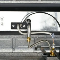 Outsunny 42" Rectangle Gas Fire Pit Table, 50,000BTU Propane Firepit With Protective Cover, Lid And Red Lava Rocks, Auto Ignition, CSA Certification For Outdoor, And Patio -Outsunny GUEST a9887507 bdea 4b63 89f8 b7ea5bf31f37