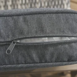 Outsunny 3-Piece Patio Bistro Set, PE Rattan Wicker Outdoor Furniture With Soft Cushions, 2 Rocking Chairs, Slatted Coffee Table, Dark Gray -Outsunny GUEST aa4a0acd aeb9 4d96 b64d 0f1dca21f021