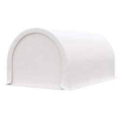 Outsunny 10' X 16' Carport / Storage Tent, Anti-UV PE Portable Garage For Car, Truck, Boat, Motorcycle, Bike, Garden Tools, Outdoor Work, White -Outsunny GUEST aaf7409b b0e9 42b0 a1e7 4baba55efc4d