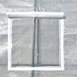 Outsunny 7' X 3' X 7' Outdoor Walk-In Greenhouse, Plant Nursery With Roll-up Windows, PE Cover, And 3 Wire Shelves -Outsunny GUEST b4b87abd f488 4ef3 95f8 4db5858dc627