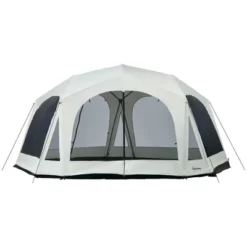 Outsunny Screen House Room 18 X 17 Ft Outdoor Camping Tent, 20 Person Canopy Tent With 8 Mesh Windows 2 Doors Portable Carry Bag For Fishing Hiking 12 Outsunny Screen House Room 18 X 17 Ft Outdoor Camping Tent, 20 Person Canopy Tent With 8 Mesh Windows 2 Doors Portable Carry Bag For Fishing Hiking -Outsunny GUEST b9172557 7a78 4fcf a5ee 8e19428ea78a