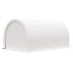 Outsunny 10' X 16' Carport / Storage Tent, Anti-UV PE Portable Garage For Car, Truck, Boat, Motorcycle, Bike, Garden Tools, Outdoor Work, White -Outsunny GUEST bf0ec728 f6fd 4394 947a 2a23b619afd6