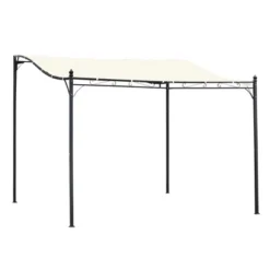 Outsunny 10' X 10' Steel Outdoor Pergola Gazebo Patio Canopy With Durable & Spacious Weather-Resistant Design -Outsunny GUEST c291f522 fa24 4c13 b499 106ca59affe9